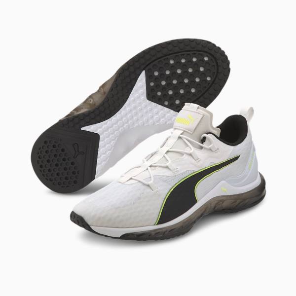 Puma LQDCELL Hydra Men's Training Shoes White / Yellow / Black | PM435FYX