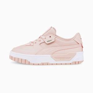 Puma Cali Dream Lth Women's Sneakers Pink White | PM375PKM